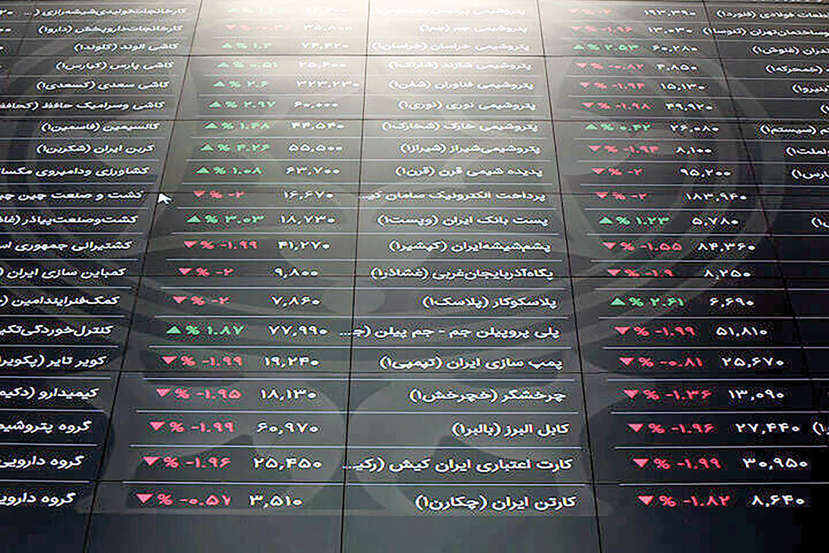 عصر یخبندان بورس تهران عصر یخبندان بورس تهران