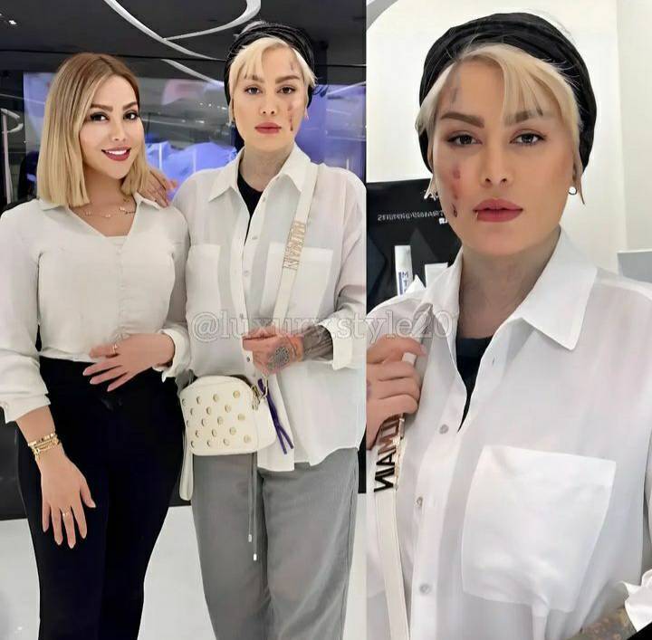 تیپ سفید و شیک سحر قریشی در دبی+ عکس تیپ سفید و شیک سحر قریشی در دبی+ عکس