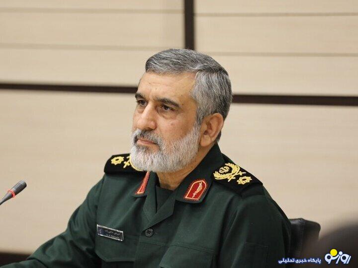 فرمانده نیروی هوافضای سپاه: برخی در داخل و خارج فریب خوردند و احساس کردند که ایران تضعیف شده فرمانده نیروی هوافضای سپاه: برخی در داخل و خارج فریب خوردند و احساس کردند که ایران تضعیف شده