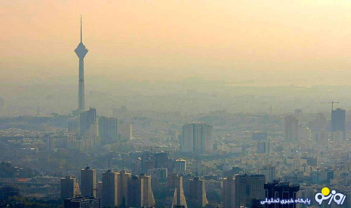 ۲ منطقه پایتخت در وضعیت قرمز/ سایه آلودگی بر هوای تهران ۲ منطقه پایتخت در وضعیت قرمز/ سایه آلودگی بر هوای تهران