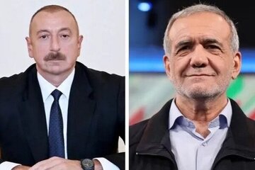 درخواست ویژه الهام علی اف از مسعود پزشکیان در اولین گفتگوی تلفنی /بشار اسد و رئیس جمهور سریلانکا هم تماس گرفتند درخواست ویژه الهام علی اف از مسعود پزشکیان در اولین گفتگوی تلفنی /بشار اسد و رئیس جمهور سریلانکا هم تماس گرفتند
