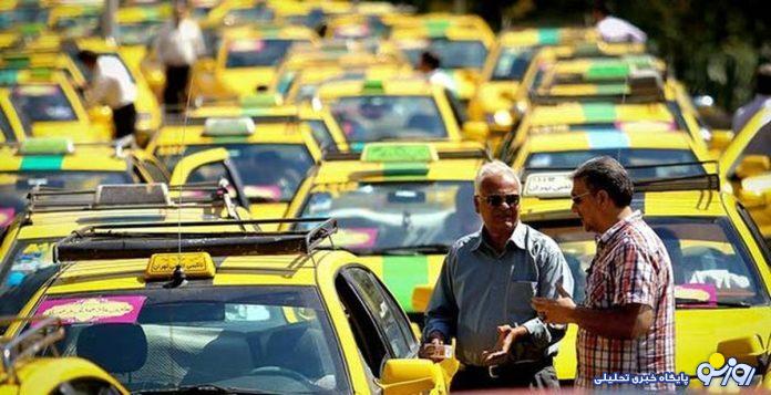 راننده تاکسیهای معترض راننده تاکسیهای معترض