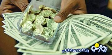قیمت طلا، سکه و ارز امروز ۸ شهریورماه ۱۴۰۳/ سکه وارد کانال جدید قیمتی شد قیمت طلا، سکه و ارز امروز ۸ شهریورماه ۱۴۰۳/ سکه وارد کانال جدید قیمتی شد
