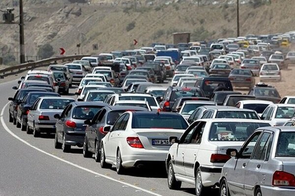ترافیک فوق سنگین در برخی جادههای شمالی