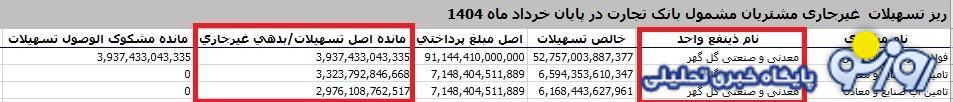 ریخت و پاش در گل گهر! ریخت و پاش در گل گهر!